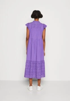 Yasviola Long Shirt Dress - Maxi-Jurk - Deep Lavender -Yas 261ee80516df4d178bb6cf999314a6e9