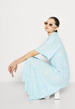 YAS Stelli 2/4 Midi Shirt Dress - Blousejurk - Blue 11 YAS Stelli 2/4 Midi Shirt Dress - Blousejurk - Blue -Yas 2750158a597e49dd87218f586da7a8ae