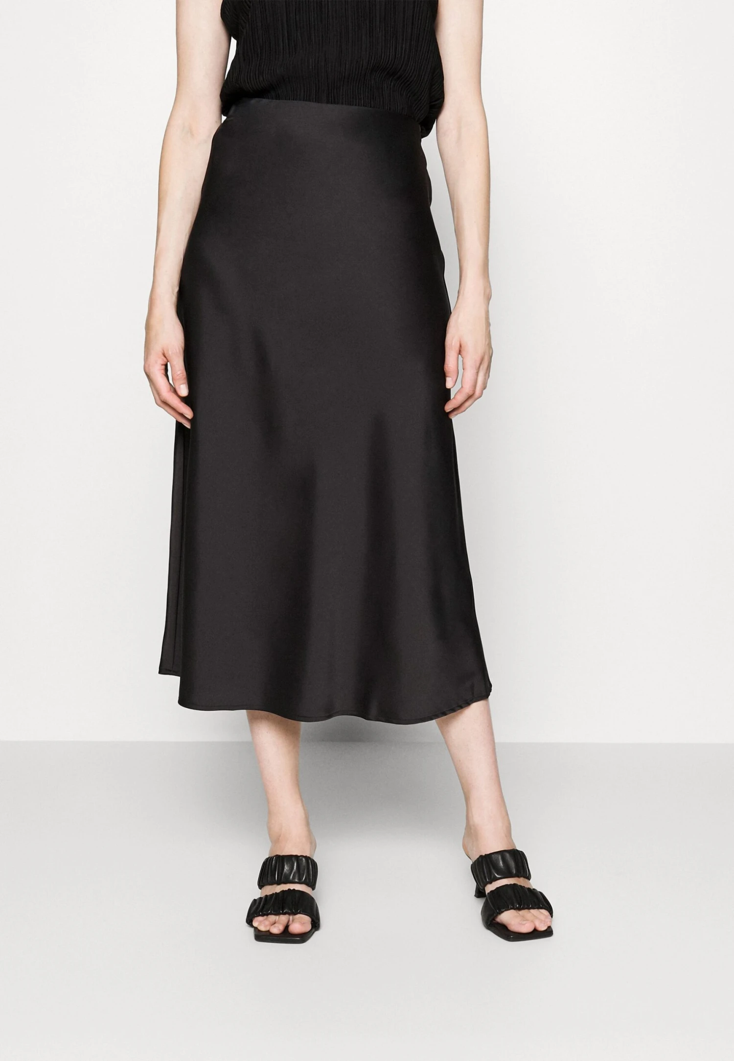 Yaspella Midi Skirt- Kokerrok - Black 3 Yaspella Midi Skirt- Kokerrok - Black