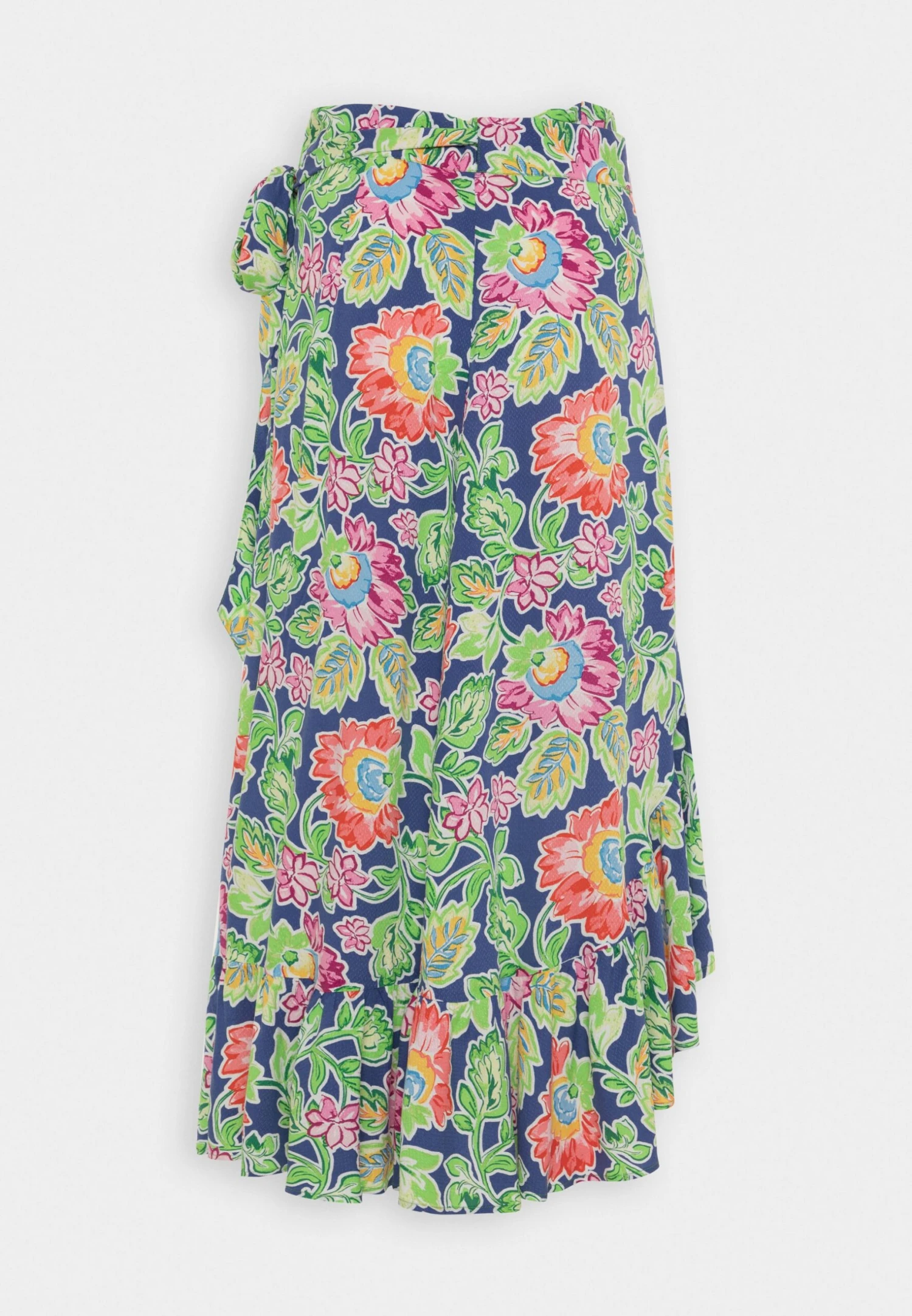 Yasindo Wrap Long Skirt - Wikkelrok - Deep Ultramarine/Indo 8 Yasindo Wrap Long Skirt - Wikkelrok - Deep Ultramarine/Indo - Afbeelding 6