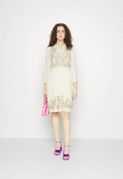 Yaschella Tunic Dress Fest - Jurk - Birch -Yas 29106712aa79480cbb0c572f1e9cacd0