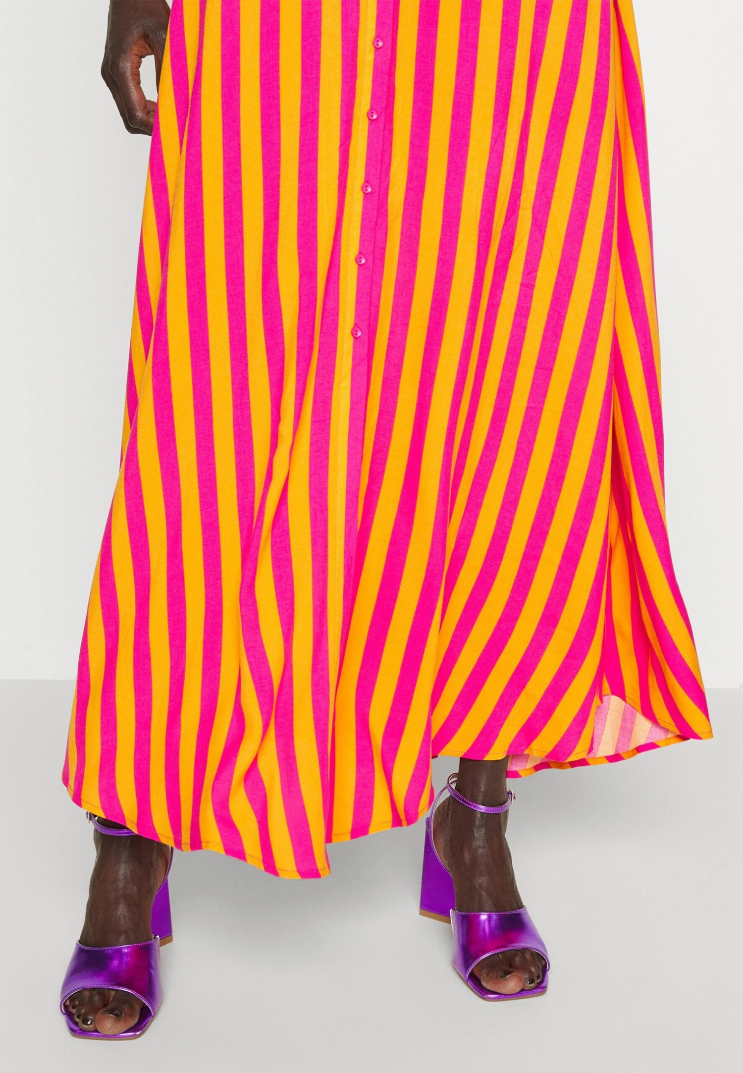 Yassavanna Dress - Maxi-Jurk - Orange Pepper/Fuchsia Purple 8 Yassavanna Dress - Maxi-Jurk - Orange Pepper/Fuchsia Purple - Afbeelding 6