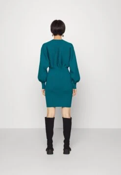 Yashally Knit Dress - Gebreide Jurk - Turquoise 10 Yashally Knit Dress - Gebreide Jurk - Turquoise -Yas 29f5c89af6424ccea10b0b8acbe7c361