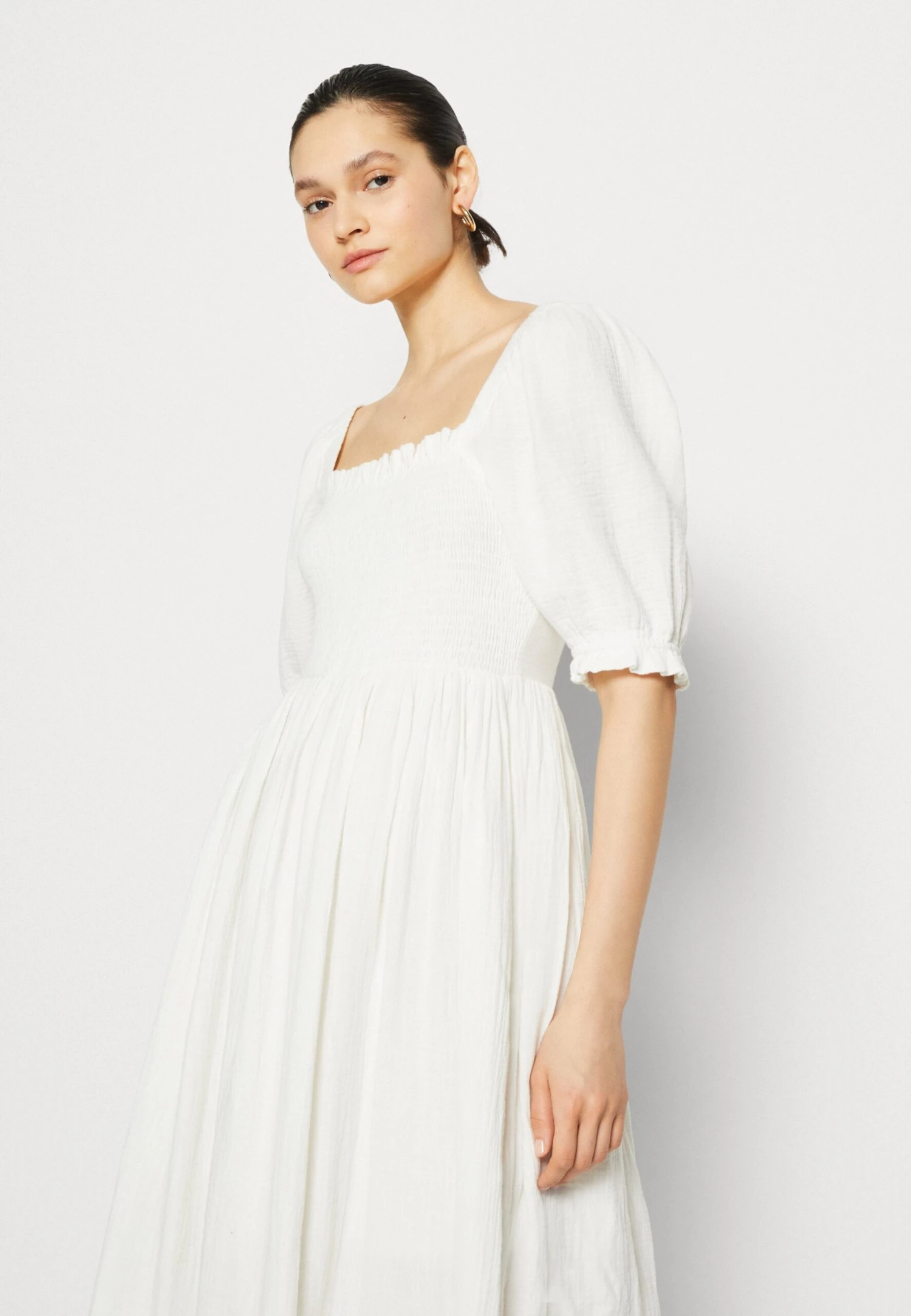 Yastammi Midi Dress - Jurk - Star White 6 Yastammi Midi Dress - Jurk - Star White - Afbeelding 4
