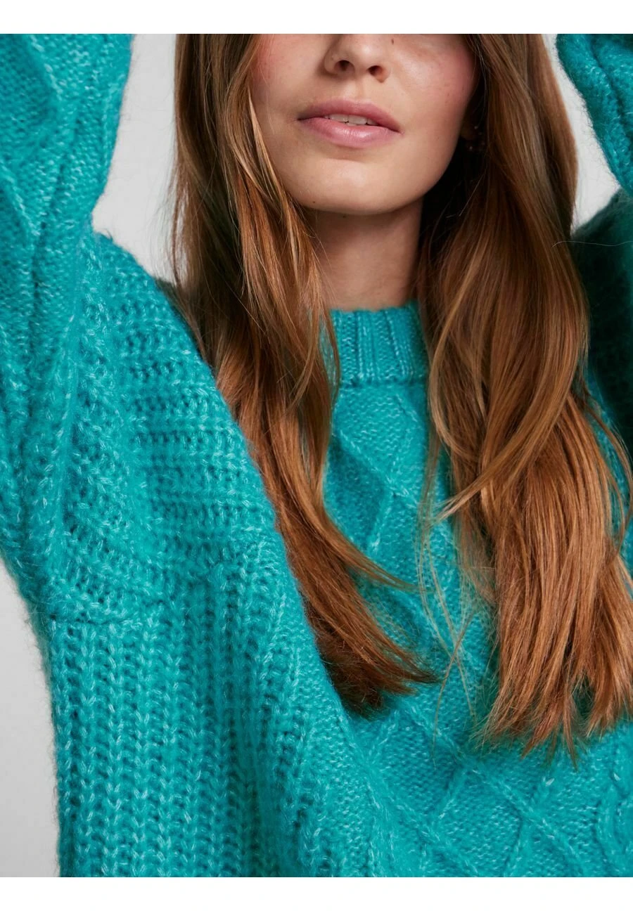 YAS Elna - Trui - Viridian Green 6 YAS Elna - Trui - Viridian Green - Afbeelding 4