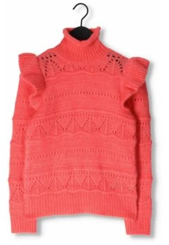 YAS Coraline Ls- Trui - Koraal -Yas 2b828ca88afb4324aa785114eb7efeda