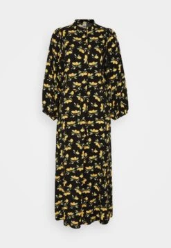 Yascitri Midi Shirt Dress- Blousejurk - Black -Yas 2bdaaf0405f546e992959c4e0dfd4091