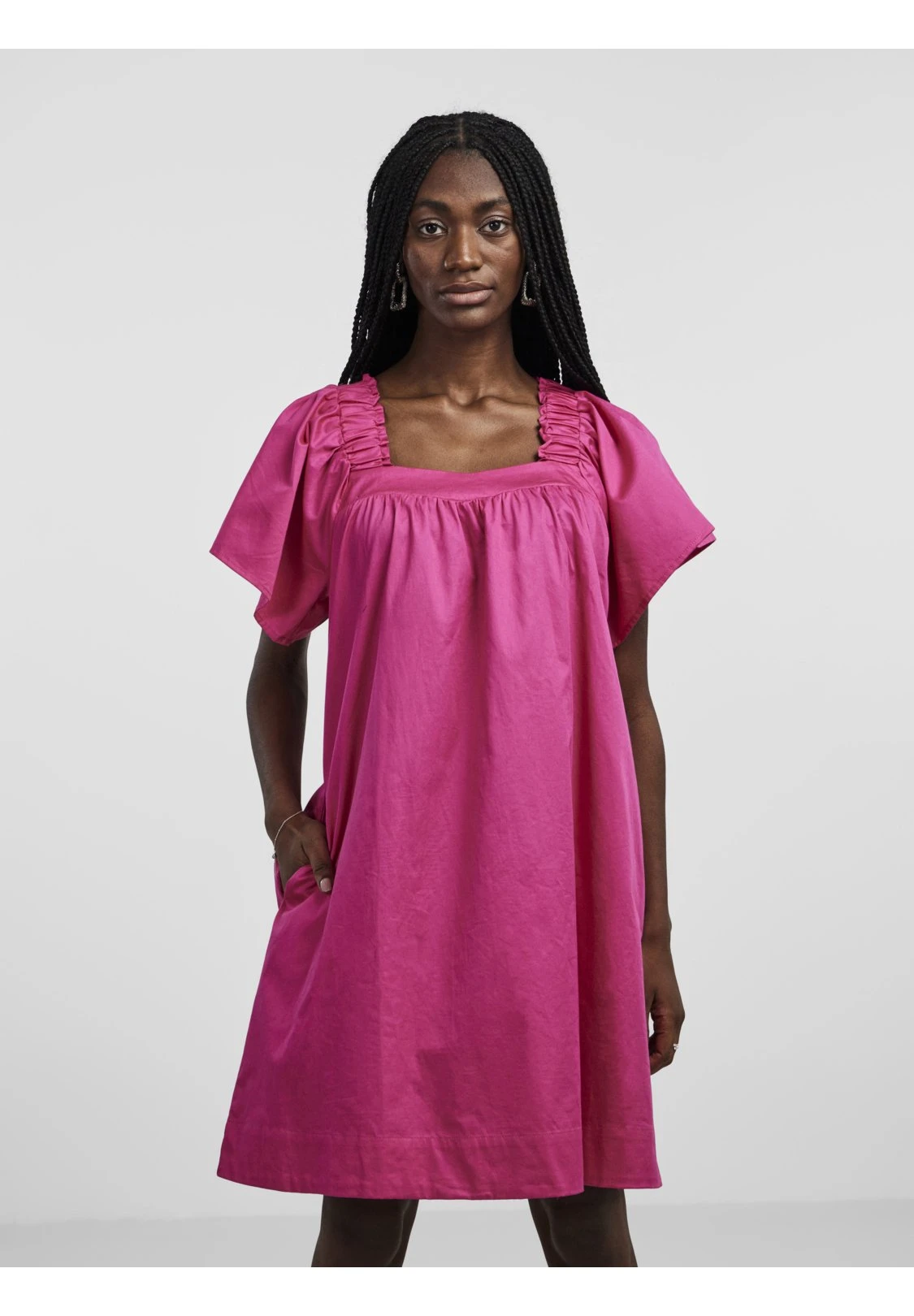 Yasothildi Dress - Jurk - Fuchsia Purple 3 Yasothildi Dress - Jurk - Fuchsia Purple