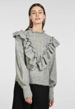 Yasbistra - Trui - Medium Grey Melange