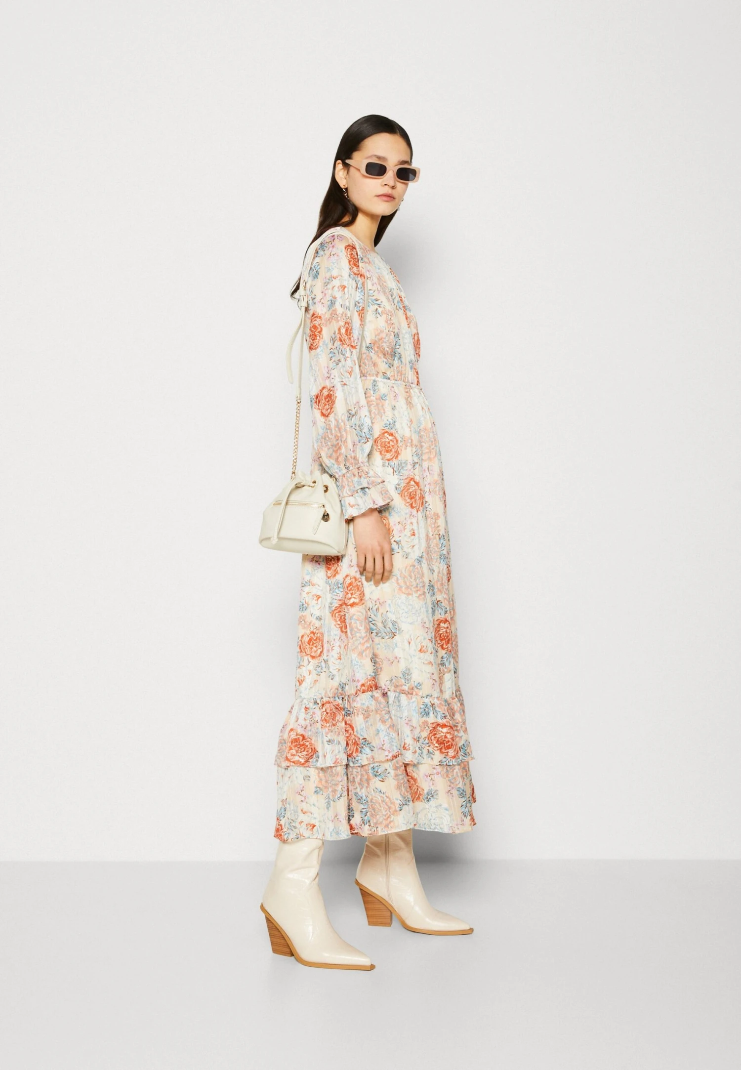 Yasfaduma Long Dress- Maxi-Jurk - Birch/Faduma 4 Yasfaduma Long Dress- Maxi-Jurk - Birch/Faduma - Afbeelding 2