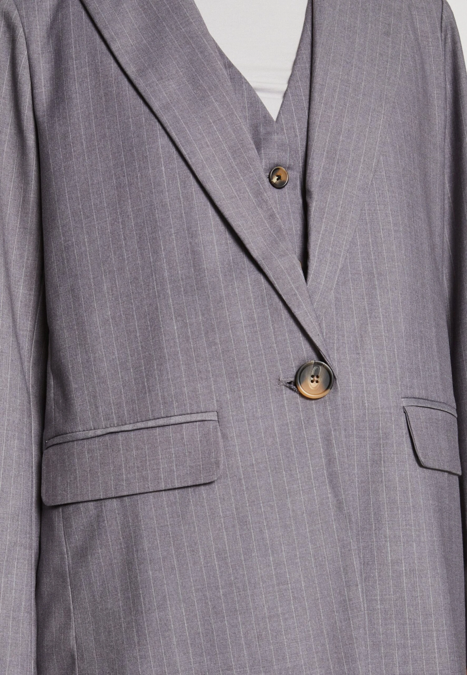 Yaslaura Loose- Blazer - Antracit 8 Yaslaura Loose- Blazer - Antracit - Afbeelding 6