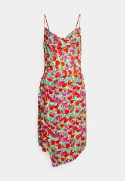 Yasomira Strap Mini Dress - Jurk - Orange Com/Omira Aop -Yas 2fea0961068b4877b178343c8654d074