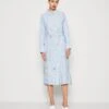 Yaslegion Long Shirt Dress - Blousejurk - Legion Blue -Yas 302f1eac76a749b38a77bb09ccc08c61