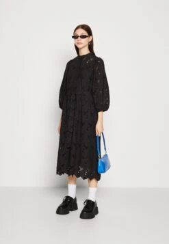 Yaskanga Midi Dress - Blousejurk - Black 9 Yaskanga Midi Dress - Blousejurk - Black -Yas 312428cfe0fd4e91aa2e8bb2a9cd0cdf