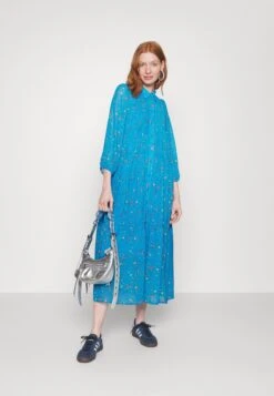 Yascosy Long Dress- Maxi-Jurk - Dresden Blue -Yas 31f8a7568a9a4fe9b4cdad9b372c4f6c