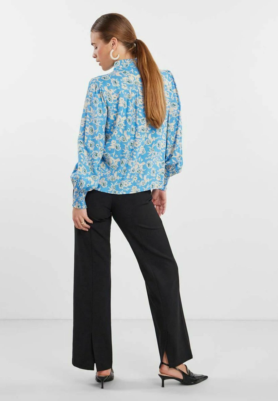 YAS Bimla - Overhemdblouse - Alaskan Blue 5 YAS Bimla - Overhemdblouse - Alaskan Blue - Afbeelding 3