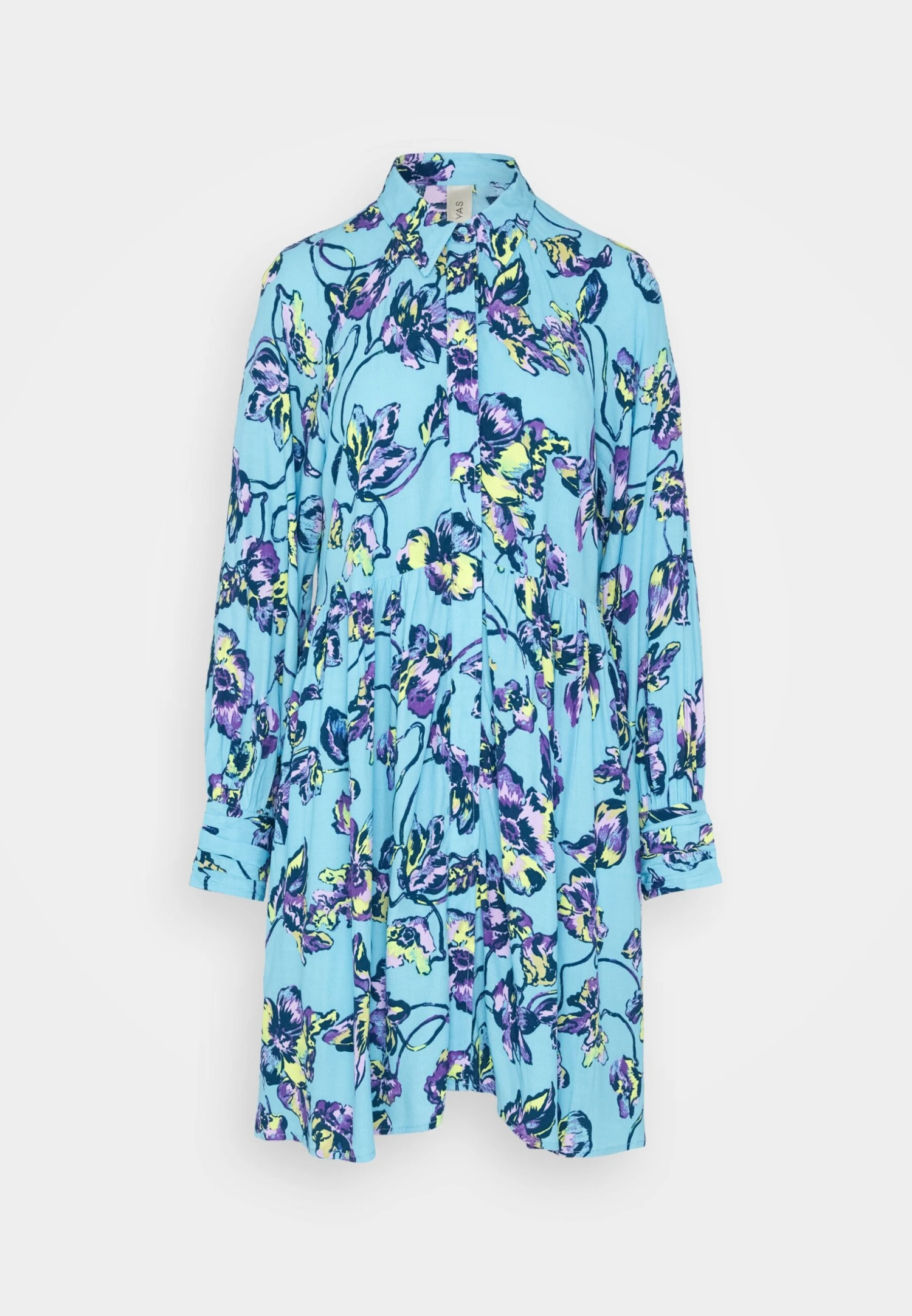 Yastopaz Shirt Dress - Blousejurk - Blue 7 Yastopaz Shirt Dress - Blousejurk - Blue - Afbeelding 5