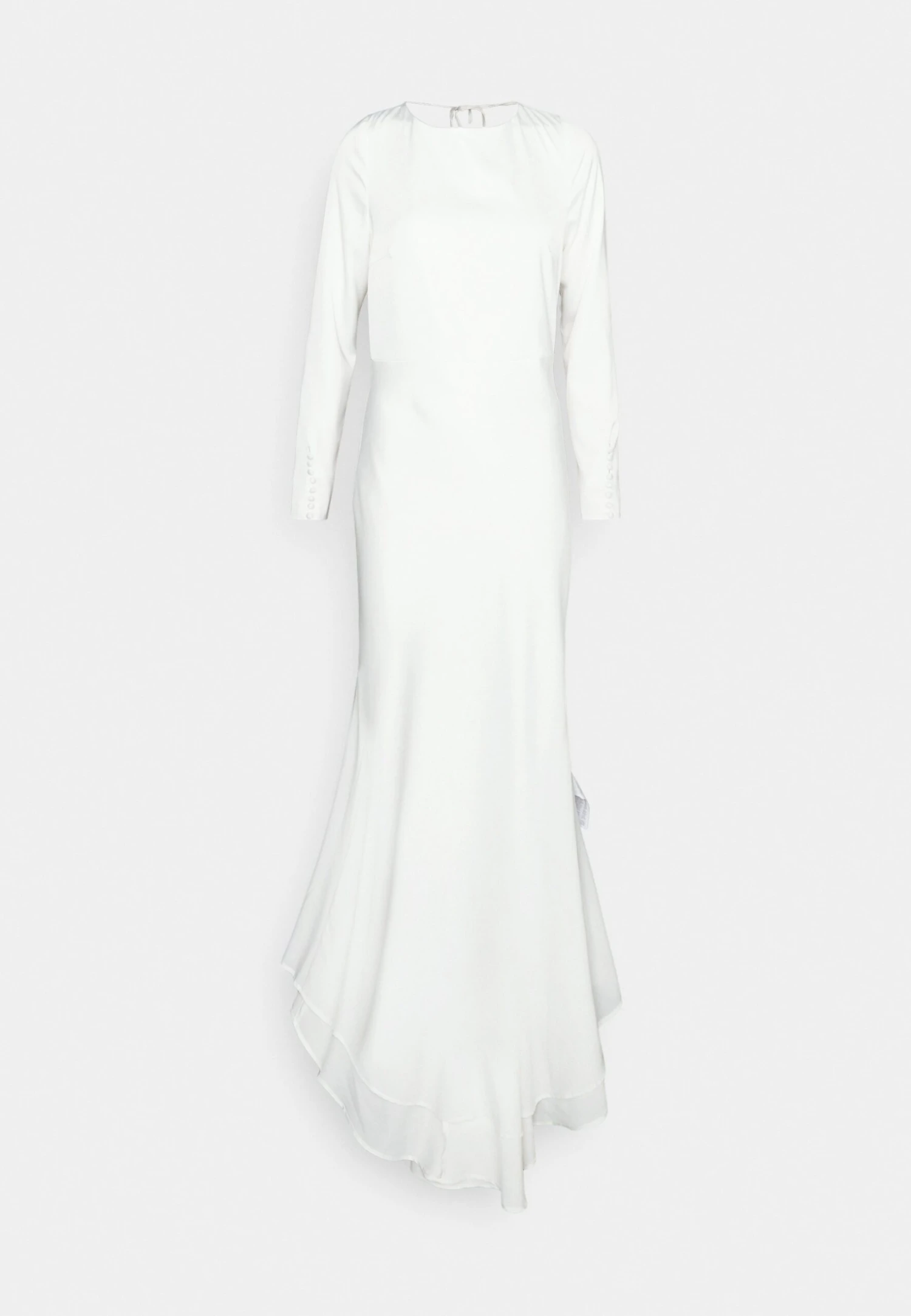 Yasdottea Drapeback Dress - Galajurk - Star White 8 Yasdottea Drapeback Dress - Galajurk - Star White - Afbeelding 6