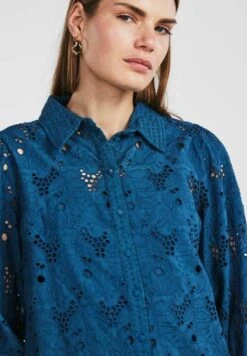 Yasteala - Overhemdblouse - Blue Coral -Yas 3a1f8bded66042dcb7a2a9da382c262c
