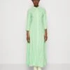 Yassavanna Long Shirt Dress - Maxi-Jurk - Summer Green/Boho -Yas 3acedf7b23ea4872a46baf9af5b3acbc