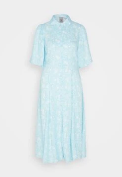 YAS Stelli 2/4 Midi Shirt Dress - Blousejurk - Blue 12 YAS Stelli 2/4 Midi Shirt Dress - Blousejurk - Blue -Yas 3b2c2d6b1491484d9f99de3a2bc042f5