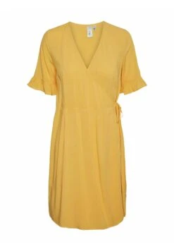 YAS Ss Wrap Pb - Jurk - Iced Mango 12 YAS Ss Wrap Pb - Jurk - Iced Mango -Yas 3b650a264b3840bab376736d6b57a5cd
