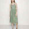 Yasliv Strap Midi Dress - Cocktailjurk - Green Milieu -Yas 3c2edacaf56644b98a50a51e22f8d1a5