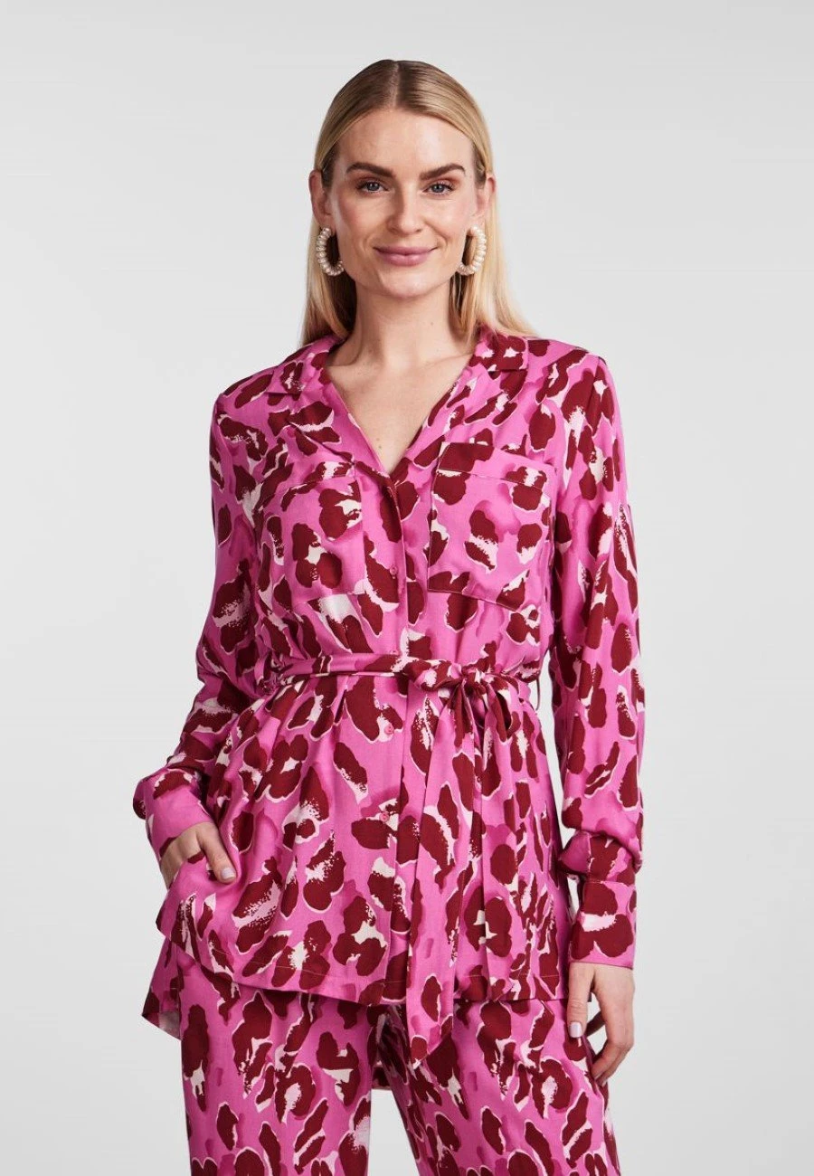 Yassavanna- Overhemdblouse - Phlox Pink/Pink Liro Aop 3 Yassavanna- Overhemdblouse - Phlox Pink/Pink Liro Aop