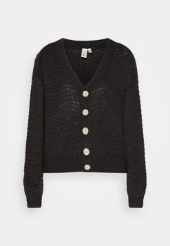 Yasbetricia Cardigan- Vest - Black -Yas 3e08aeb278d846ae9da3bf724a449e93