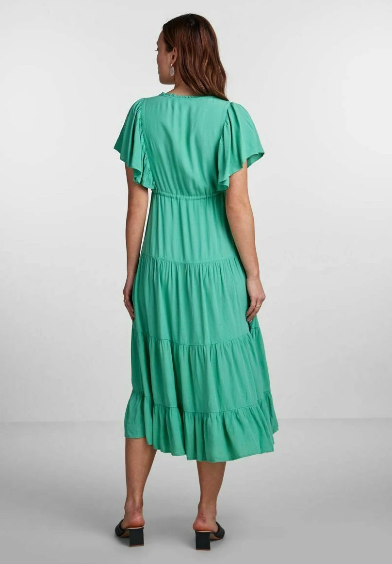 YAS Midi Hanna - Jurk - Gumdrop Green 4 YAS Midi Hanna - Jurk - Gumdrop Green - Afbeelding 2