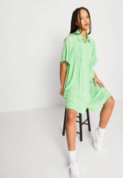 Yasfira Shirt Dress- Blousejurk - Summer Green 11 Yasfira Shirt Dress- Blousejurk - Summer Green -Yas 3ebd86c03f914dd7ad345e220ffb2cf7
