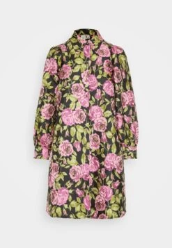 Yastira 7/8 Shirt Dress - Blousejurk - Black -Yas 3f8ced76f1074243800a030f219f2f71