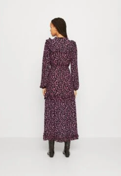 Yascharlot Long Dress - Jurk - Black/Charlot 10 Yascharlot Long Dress - Jurk - Black/Charlot -Yas 3fa864a41af2498fa4b11977dc9783d6