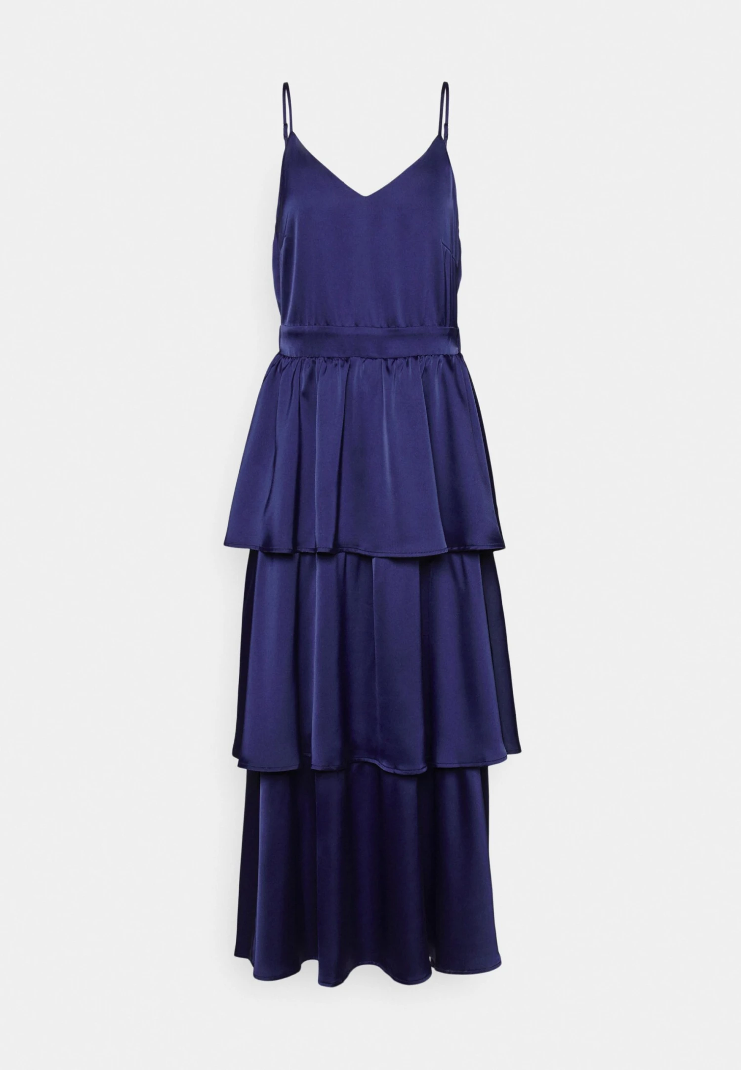 Yascam Strap Midi Dress- Galajurk - Evening Blue 6 Yascam Strap Midi Dress- Galajurk - Evening Blue - Afbeelding 4