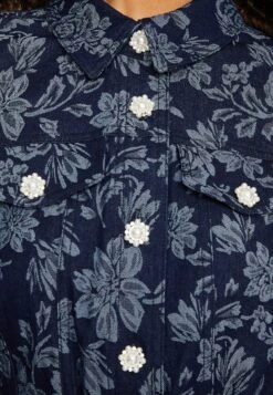 Yasdenise Midi Shirt Dress - Spijkerjurk - Navy Blazer 13 Yasdenise Midi Shirt Dress - Spijkerjurk - Navy Blazer -Yas 4173a59268704f369ec0e2a9e1ee6ee2