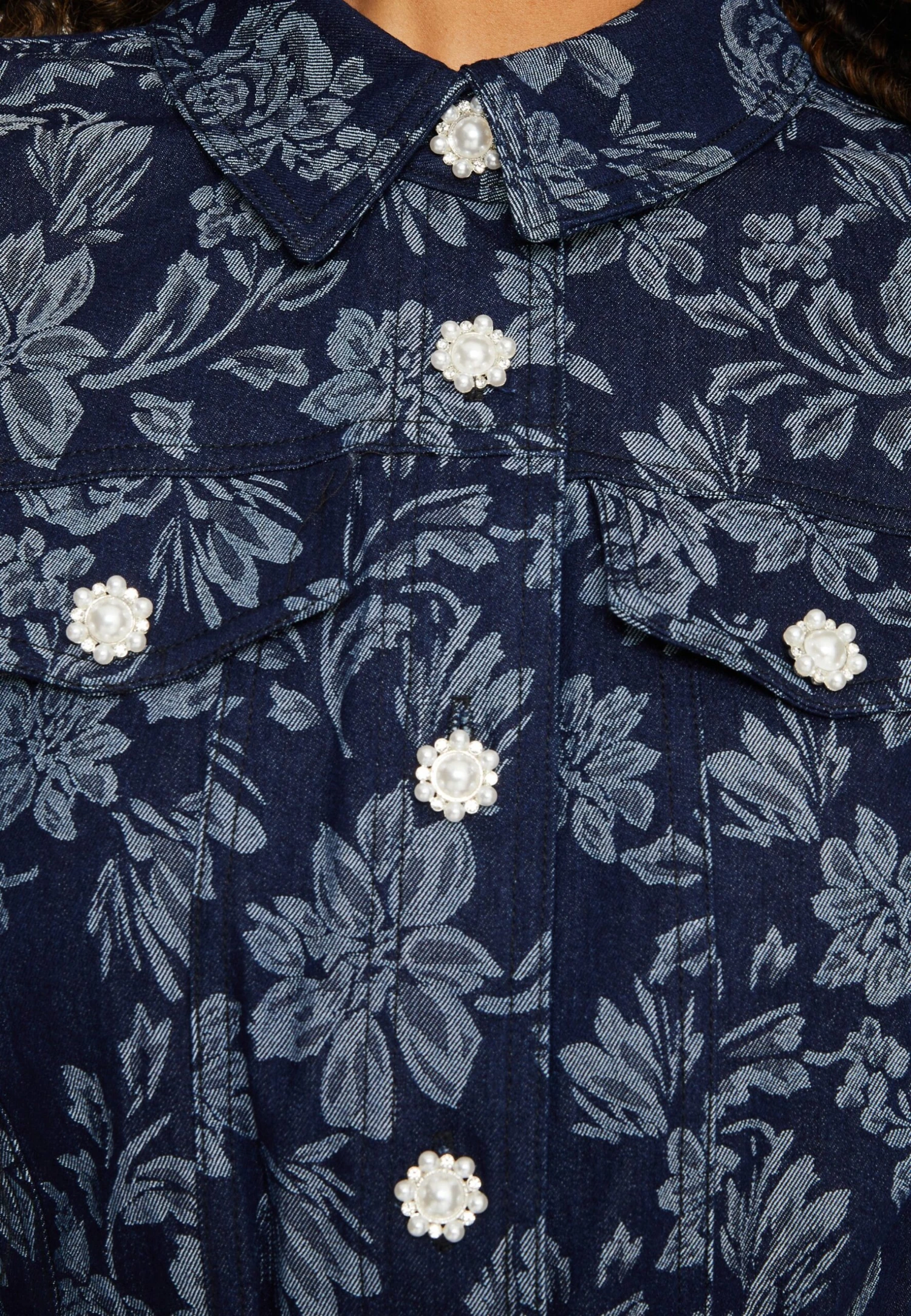 Yasdenise Midi Shirt Dress - Spijkerjurk - Navy Blazer 8 Yasdenise Midi Shirt Dress - Spijkerjurk - Navy Blazer - Afbeelding 6