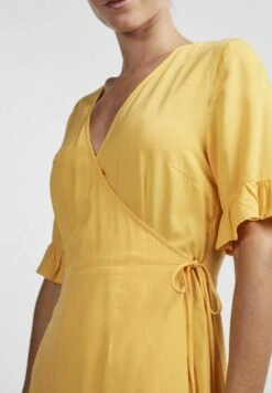 YAS Ss Wrap Pb - Jurk - Iced Mango 11 YAS Ss Wrap Pb - Jurk - Iced Mango -Yas 428efe074b1d4df49e97bb19cd41a4b9