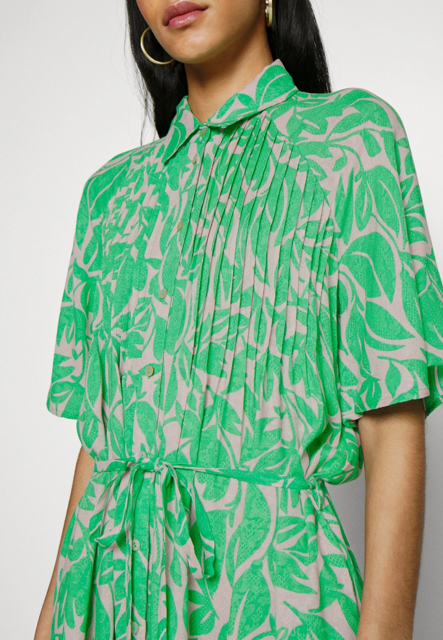 YAS Lefira 2/4 S Noos - Jurk - Irish Green 8 YAS Lefira 2/4 S Noos - Jurk - Irish Green - Afbeelding 6