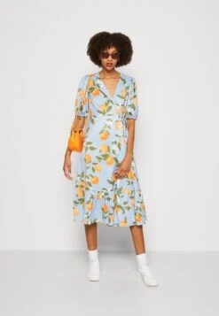 Yaselly Midi - Jurk - Blue 9 Yaselly Midi - Jurk - Blue -Yas 44a64a8d95884426977ef0dceee5d3cf
