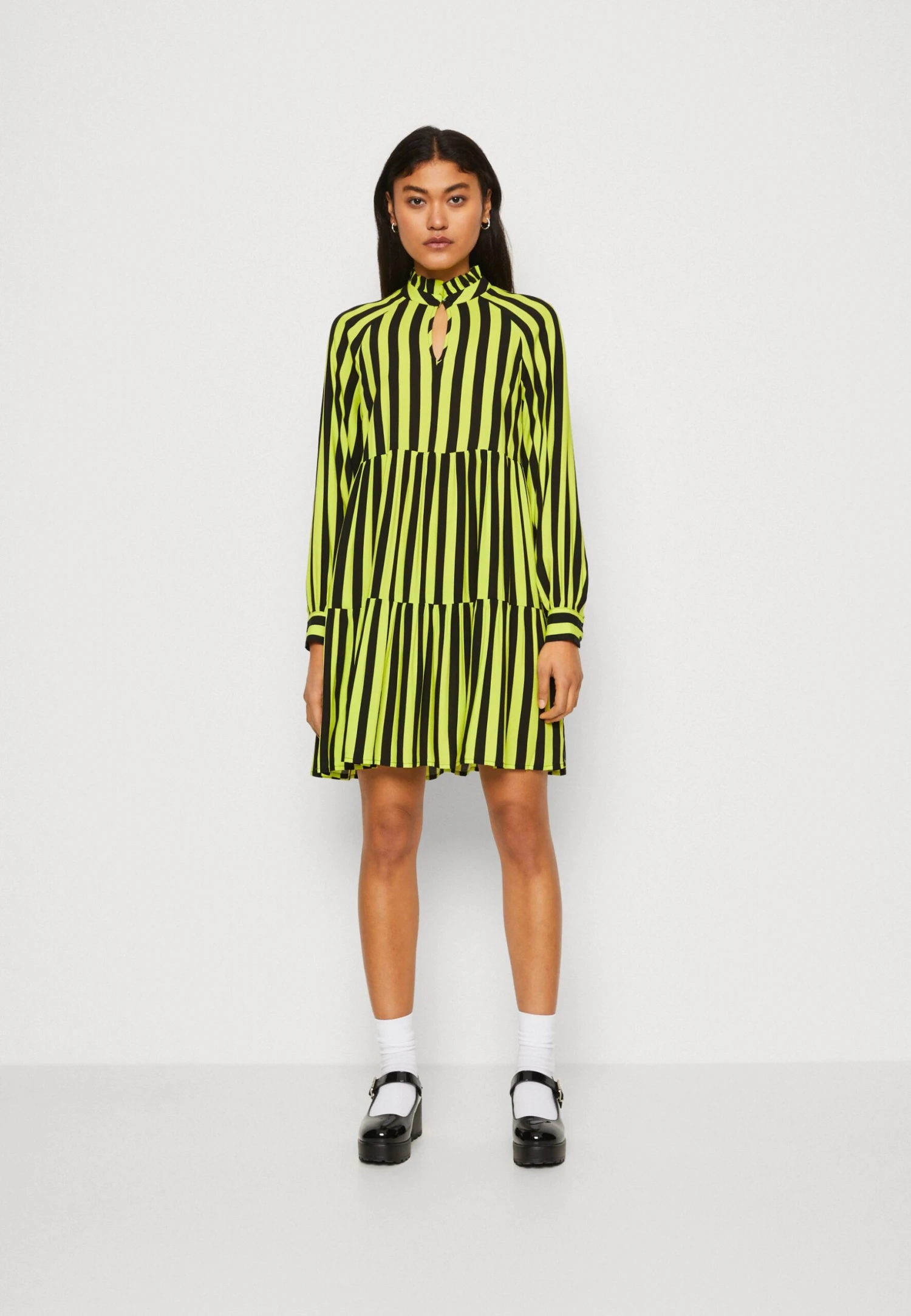Yassavanna Dress- Jurk - Lime/Black 3 Yassavanna Dress- Jurk - Lime/Black