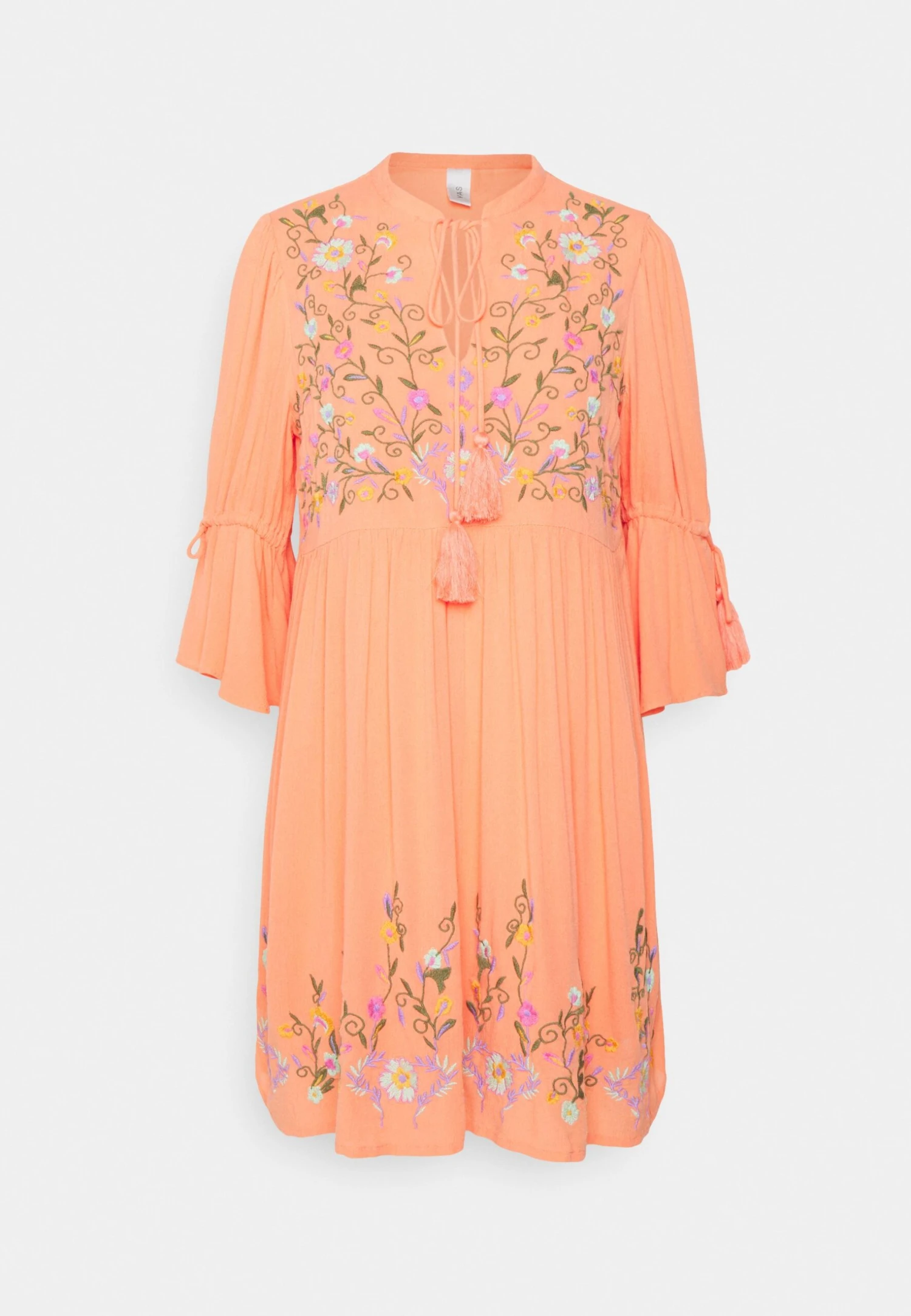 Yaschella Tunic Dress Fest - Jurk - Fresh Salmon 7 Yaschella Tunic Dress Fest - Jurk - Fresh Salmon - Afbeelding 5