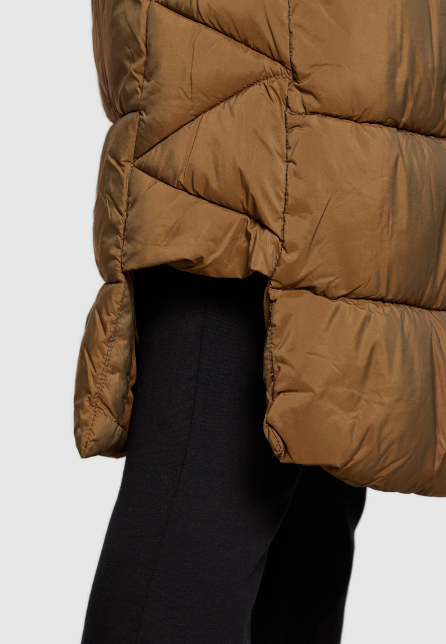 Yaslira Padded Vest - Bodywarmer - Teak 8 Yaslira Padded Vest - Bodywarmer - Teak - Afbeelding 6