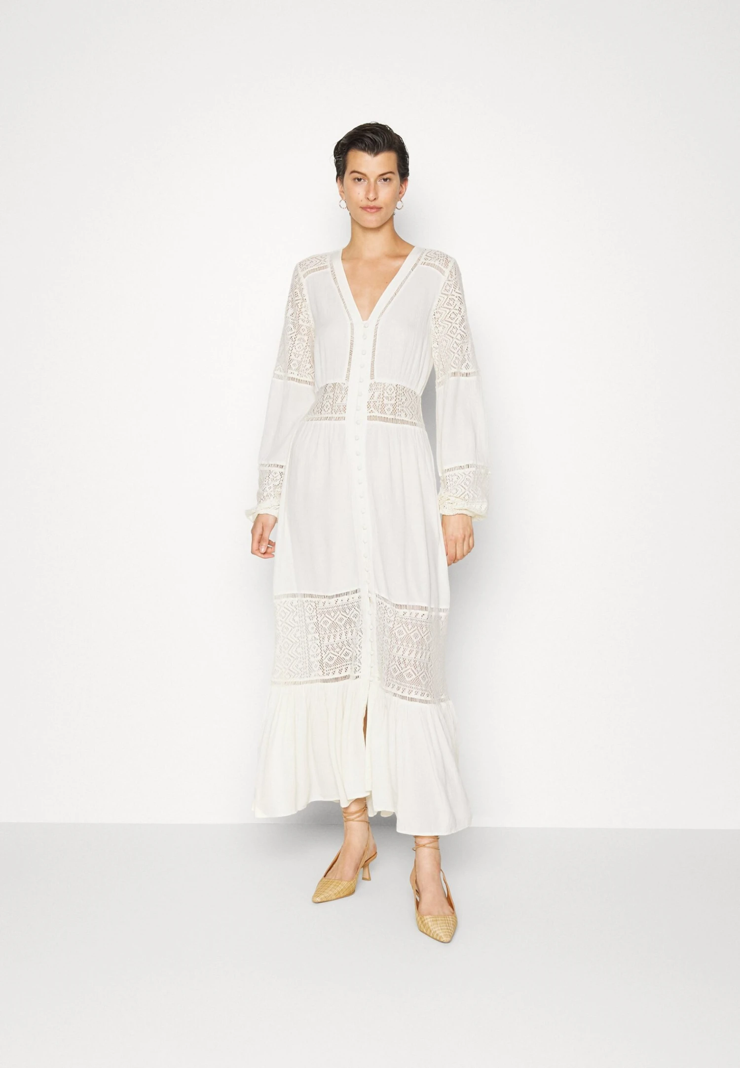 Yasmeza Long Dress - Maxi-Jurk - Eggnog 3 Yasmeza Long Dress - Maxi-Jurk - Eggnog