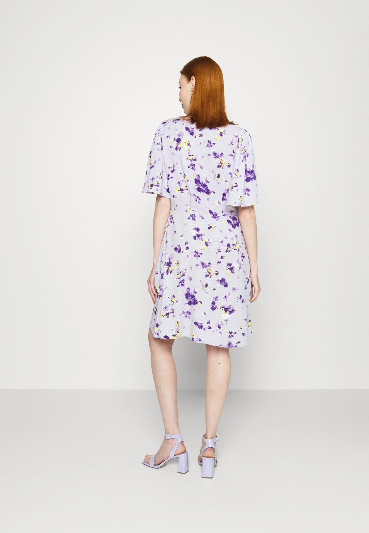 Yasfenny Shirt Dress - Jurk - Pastel Lilac 5 Yasfenny Shirt Dress - Jurk - Pastel Lilac - Afbeelding 3