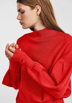 YAS Fonny - Trui - Fiery Red -Yas 4b0938f7ccf64ea18f049809a58a07a9