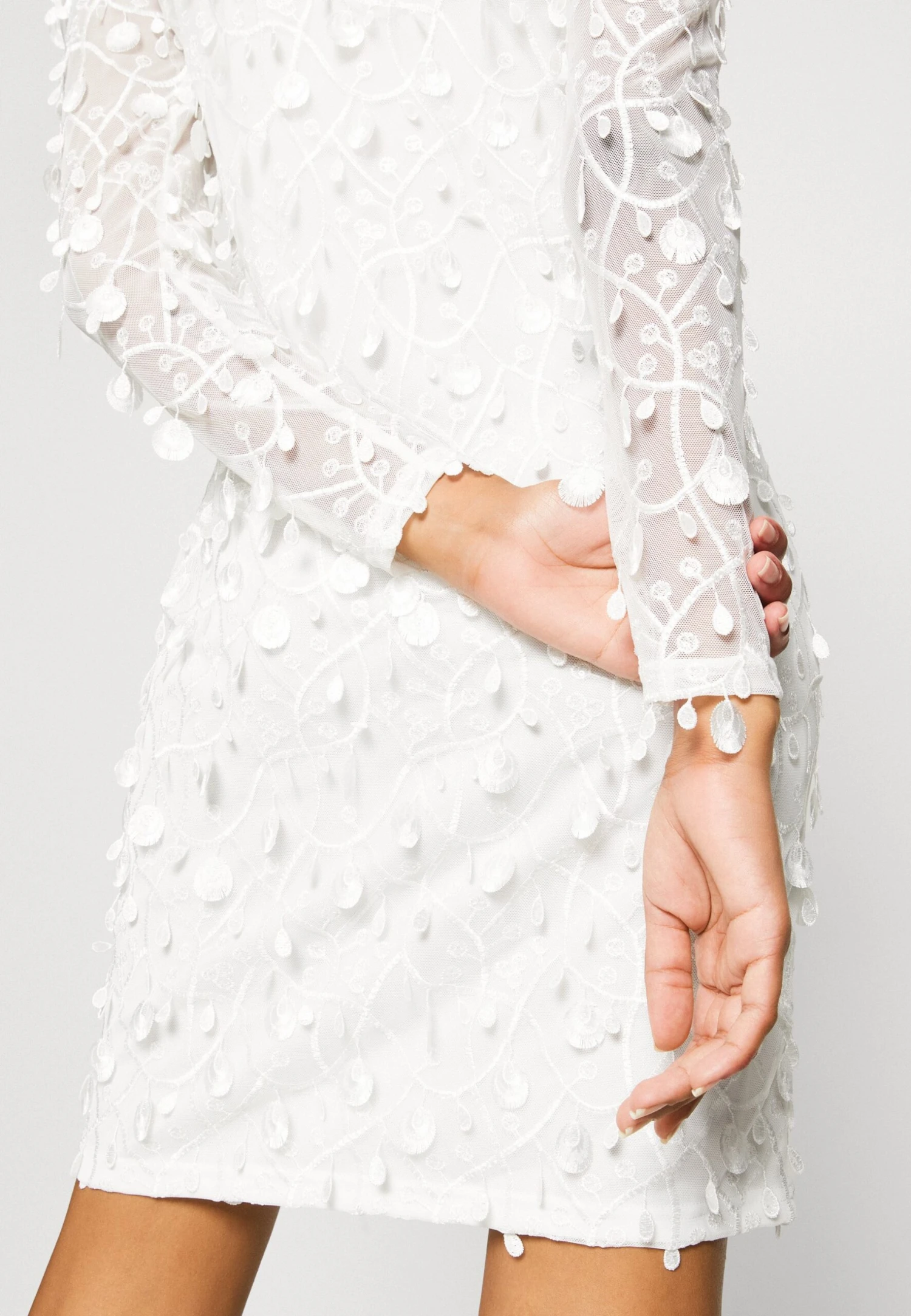 Yasbeate Dress - Cocktailjurk - Star White 8 Yasbeate Dress - Cocktailjurk - Star White - Afbeelding 6