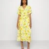 Yasbilly Midi Wrap Dress - Jurk - Lemon Zest 2 Yasbilly Midi Wrap Dress - Jurk - Lemon Zest -Yas 4c4c8898366a41a5a8c989d7edb70f4a