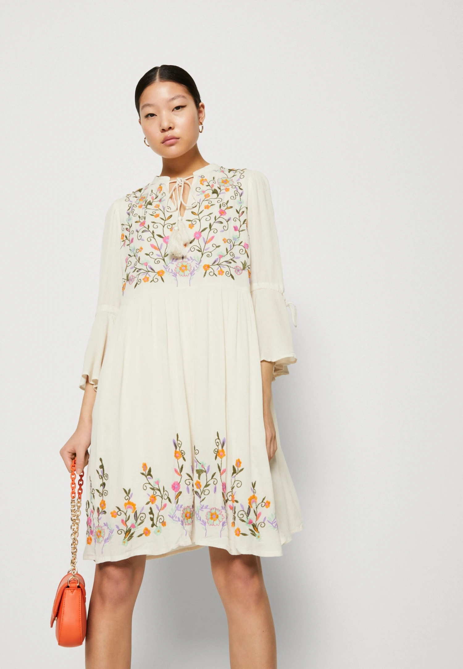 Yaschella 3/4 Tunic Dress - Jurk - Off White 6 Yaschella 3/4 Tunic Dress - Jurk - Off White - Afbeelding 4