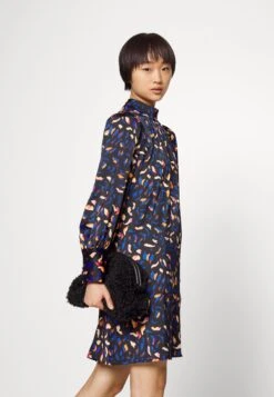 Yasspilo High Neck Dress- Jurk - Black -Yas 4d62c9fb06ef437b89c33e088fbfc7dc