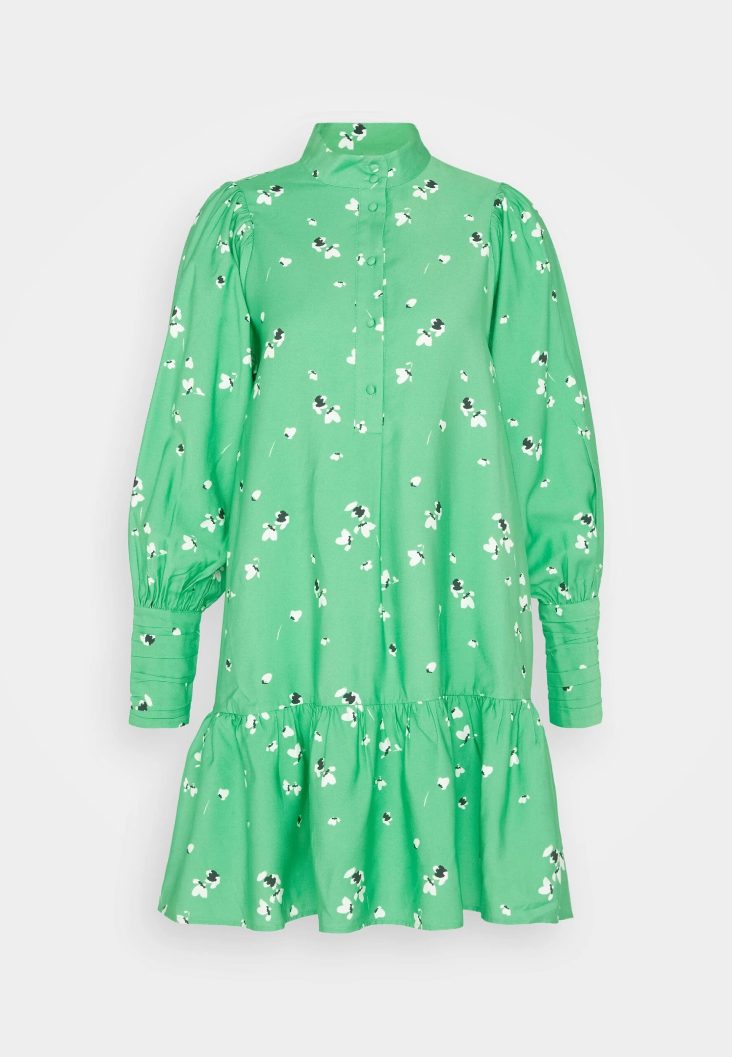 Yasdasla High Neck Dress - Blousejurk - Classic Green 7 Yasdasla High Neck Dress - Blousejurk - Classic Green - Afbeelding 5